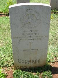 Dar Es Salaam War Cemetery - Murphy, W